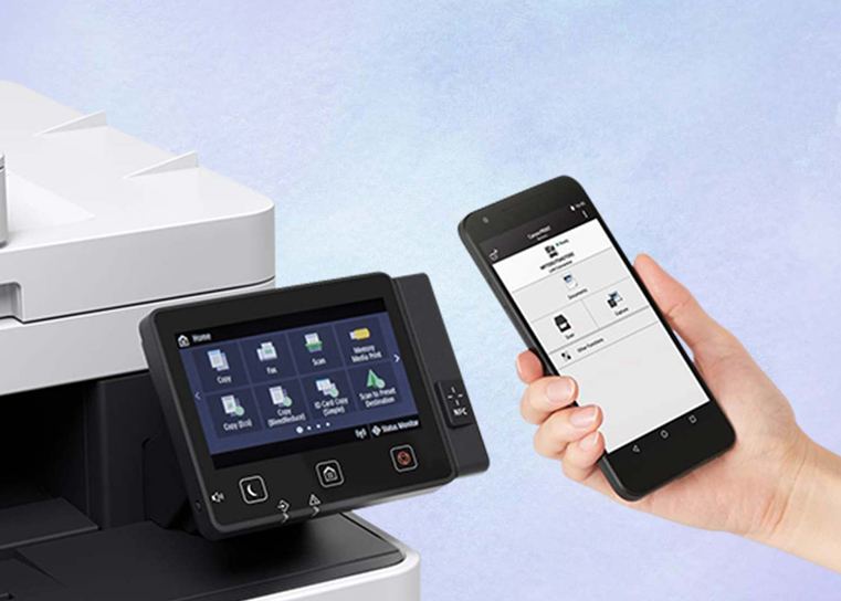 Impressão remote industrial